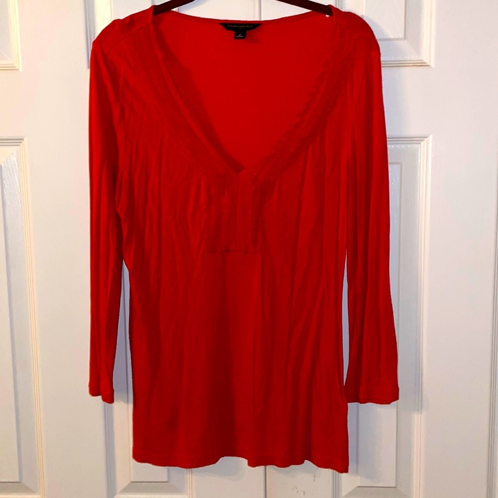 3/4 length sleeve Banana Republic shirt